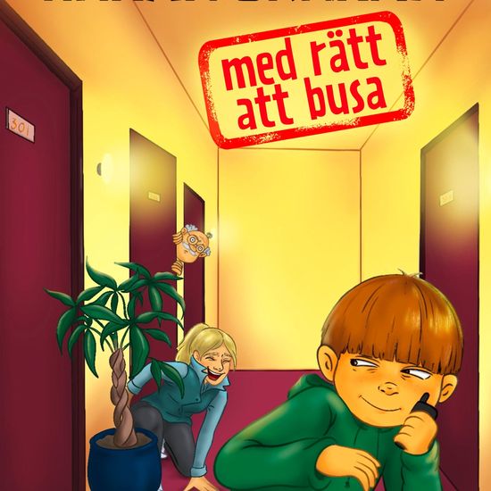 Håkan Bråkan – med rätt att busa - cover