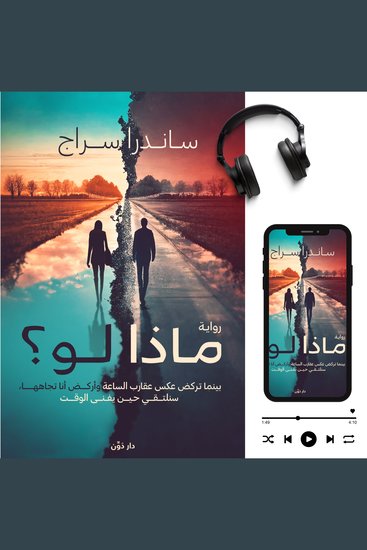 ماذا لو - بينما تركض عكس عقارب الساعة و أركض أنا أتجاهها، سنلتقي حين يفني الوقت - cover