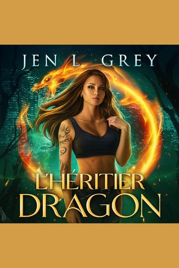 L'Héritier Dragon - Livre audio de fantasy - cover