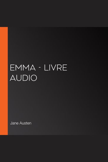 Emma - Livre Audio - cover