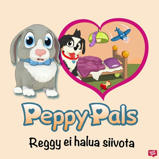 Peppy Pals: Reggy ei halua siivota - cover
