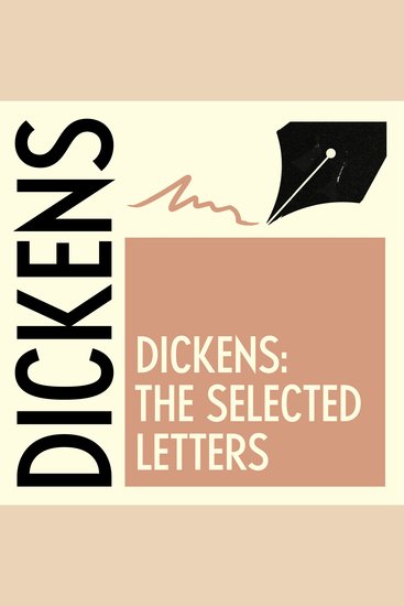 The Selected Letters of Charles Dickens - cover