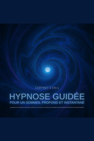 Hypnose Guidée pour un Sommeil Profond et Instantané – Coffret 3-en-1 - Endormez-vous aisément améliorez la qualité de vos nuits et retrouvez un sommeil profondément réparateur et presque magique - cover