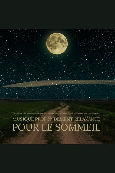Musique Profondément Relaxante pour le Sommeil - Thérapie de relaxation atmosphérique pour apaiser le stress calmer l'esprit et favoriser un sommeil profond - cover