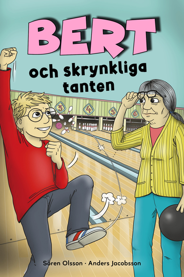 Bert och skrynkliga tanten - cover