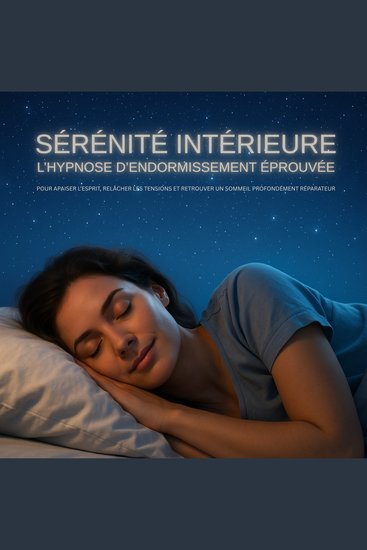Sérénité intérieure – L'hypnose d'endormissement éprouvée – S'endormir tout simplement - Pour apaiser l'esprit relâcher les tensions et retrouver un sommeil profondément réparateur - cover