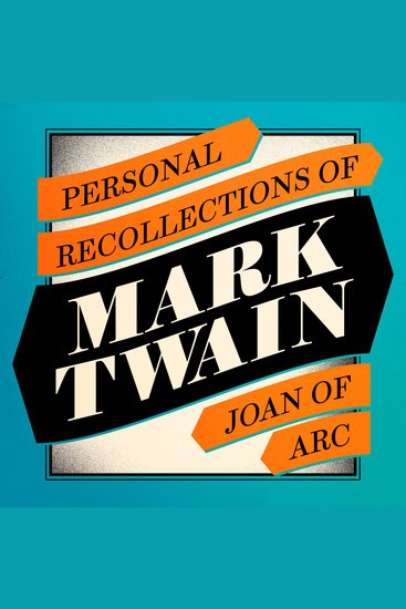 Personal Recollections of Joan of Arc - cover