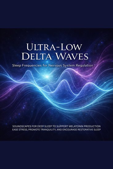 Ultra-Low Delta Waves – Sleep Frequencies for Nervous System Regulation - Soundscapes for Deep Sleep to Support Melatonin Production Ease Stress Promote Tranquility and Encourage Restorative Sleep - cover