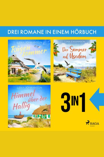 Rügensommer Der Sommer auf Usedom & Himmel über der Hallig - Drei Sommer-und-Meer-Romane der Bestsellerautorin - cover