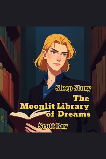 Sleep Story-The Moonlit Library of Dreams - cover