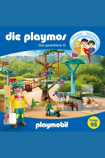 Die Playmos Folge 98: Das gestohlene Ei (Das Original Playmobil Hörspiel) - cover