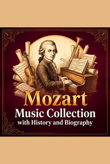 Mozart Music Collection with History and Biography - cover