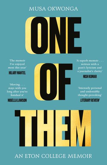 One of Them - An Eton College Memoir - cover