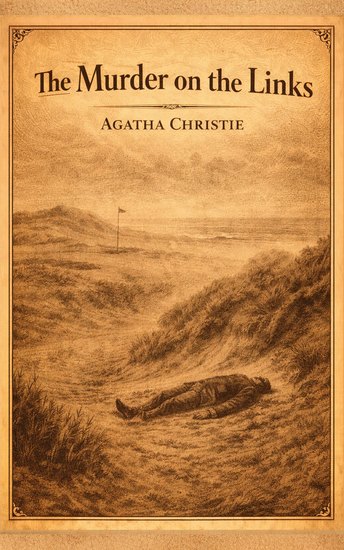 The Murder on the Links - cover