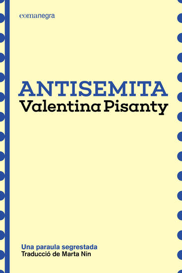 Antisemita - Una paraula segrestada - cover