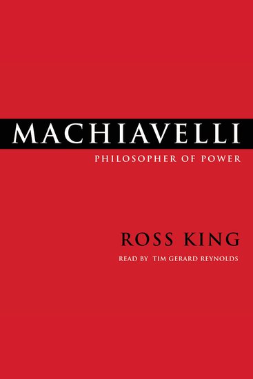 Machiavelli - Philosopher of Power - cover