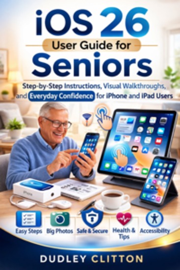 iOS 26 User Guide for Seniors - Step-by-Step Instructions Visual Walkthroughs and Everyday Confidence for iPhone and iPad Users - cover