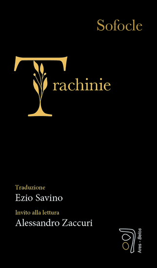 Trachinie - Traduzione di Ezio Savino - cover