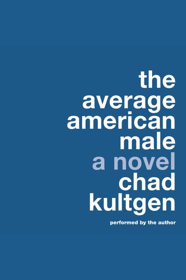 The Average American Male - A Novel - cover