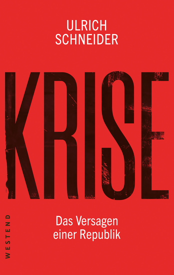 Krise - Das Versagen einer Republik - cover