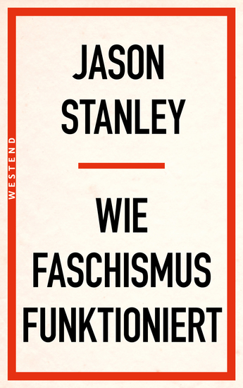 Wie Faschismus funktioniert - cover