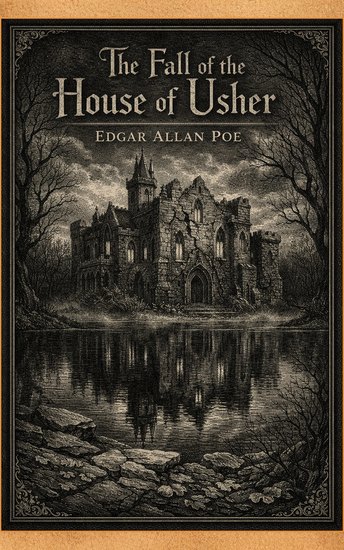 The Fall of the House of Usher - cover