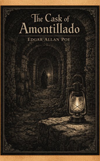 The Cask of Amontillado - cover