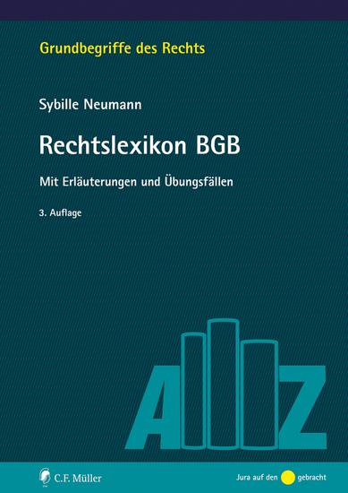 Rechtslexikon BGB - Mit Erläuterungen und Übungsfällen - cover