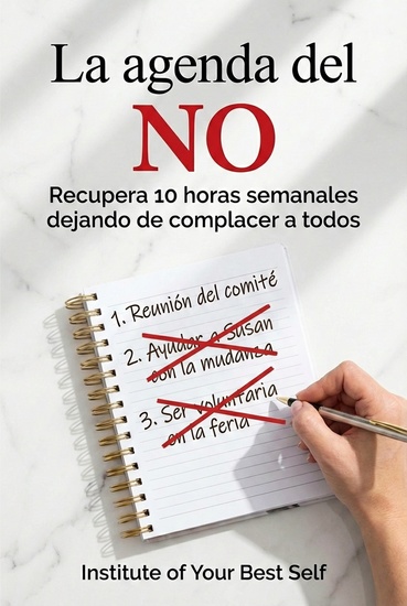 La agenda del NO - Recupera 10 horas semanales dejando de complacer a todos - cover