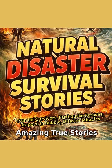 Natural Disaster Survival Stories: Tsunami Survivors Earthquake Rescues Trapped in Rubble Disaster Miracles - cover