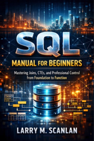 SQL Manual for Beginners - Mastering Joins CTEs and Professional Control from Foundation to Function - cover