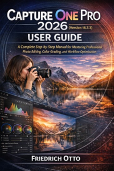 Capture One Pro 2026 (Version 1673) User Guide - A Complete Step-by-Step Manual for Mastering Professional Photo Editing Color Grading and Workflow Optimization - cover