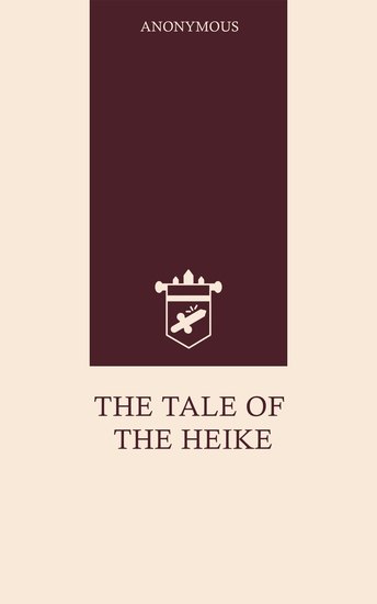 The Tale of the Heike - cover