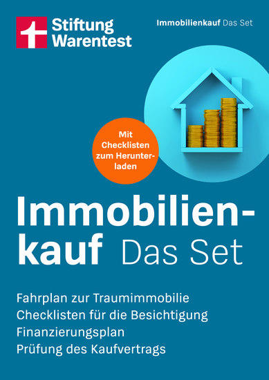 Immobilienkauf - Das Set - Von der Suche bis zum Eigentumsübergang - Fahrplan zur Traumimmobilie Checklisten für die Besichtigung Finanzierungsplan Prüfung des Kaufvertrags - cover