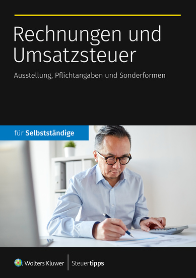 Rechnungen und Umsatzsteuer - Ausstellung Pflichtangaben und Sonderformen - cover