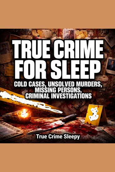 True Crime For Sleep: Cold Cases Unsolved Murders Missing Persons Criminal Investigations - cover