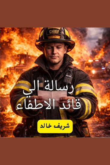 رسالة الي قائد الاطفاء - cover