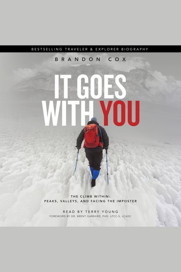 It Goes With You - The Climb Within: Peaks Valleys and Facing The Imposter - cover