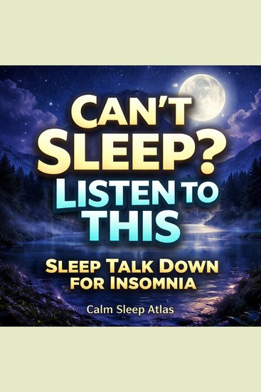 Cant Sleep? Listen to This Sleep Talk Down for Insomnia - cover