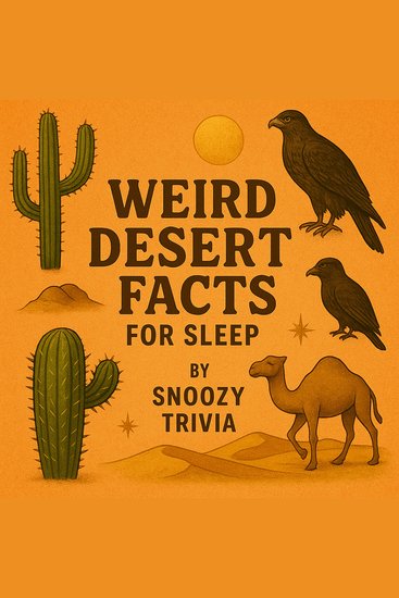 Weird Desert Facts for Sleep - cover
