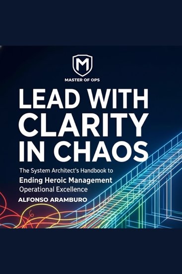 Lead with Clarity in Chaos - The System Architect Handbook to Ending Heroic Management and drive Operational Excellence - cover