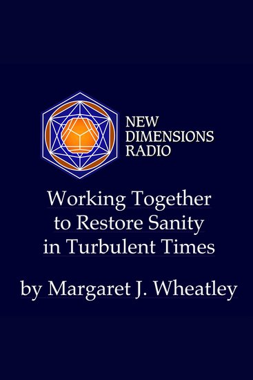 Working Together to Restore Sanity in Turbulent Times - cover
