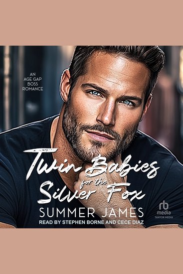 Twin Babies for the Silver Fox - An Age Gap Boss Romance - cover