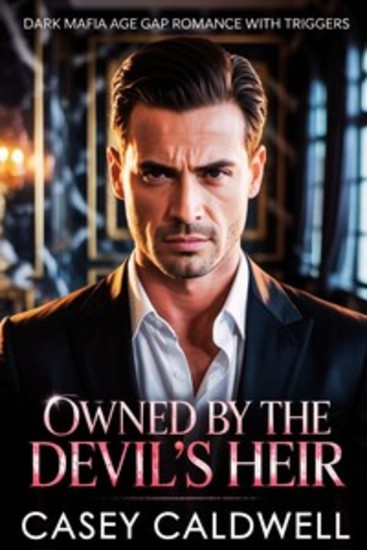 Dark Mafia Age Gap Romance with Triggers - Owned By the Devil’s Heir - cover