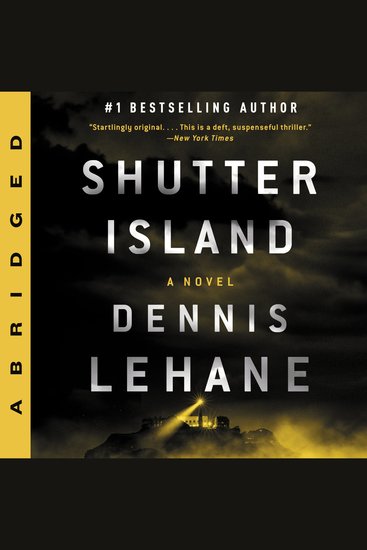 Shutter Island - A Novel - cover