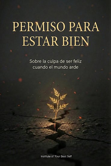 Permiso para estar bien - Sobre la culpa de ser feliz cuando el mundo arde - cover