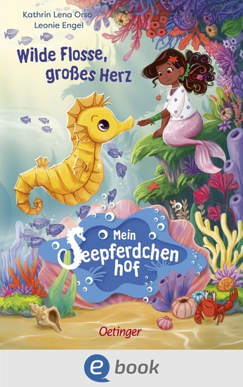 Mein Seepferdchenhof 1 Wilde Flosse großes Herz - cover