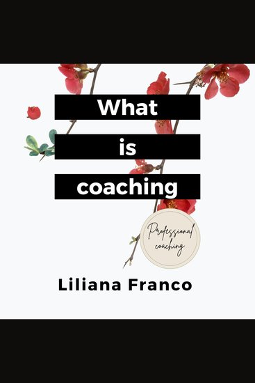 What is coaching - cover