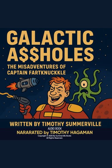 Galactic Assholes - The Misadventures of Captain Fartknuckle - cover