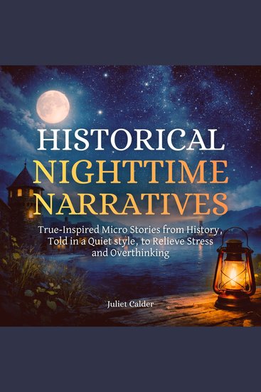 Historical Nighttime Narratives - True-Inspired Micro Stories from History Told in a Quiet style to Relieve Stress and Overthinking - cover
